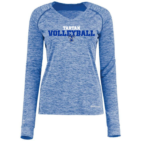 Holloway - Ladies Electrify Coolcore® Long Sleeve Tee - Printed Logo Thumbnail